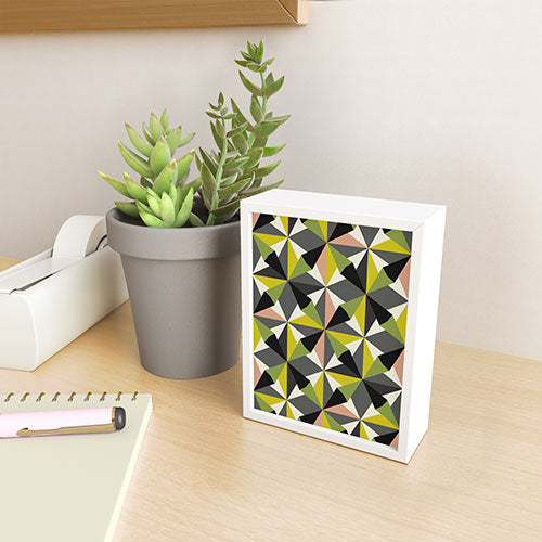 Mirimo Bosa Green Framed Mini Art Print