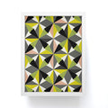 Mirimo Bosa Green Framed Mini Art Print