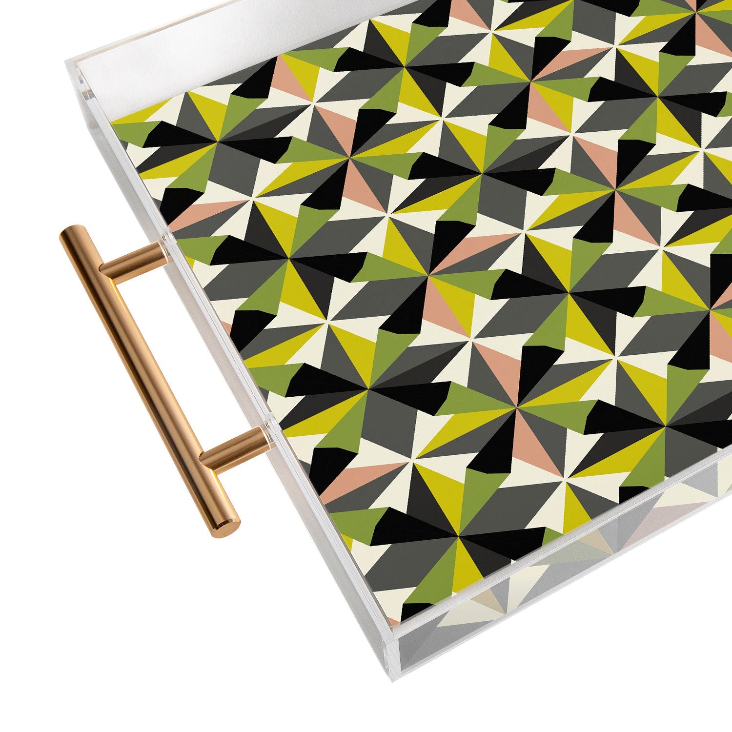 Mirimo Bosa Green Acrylic Tray