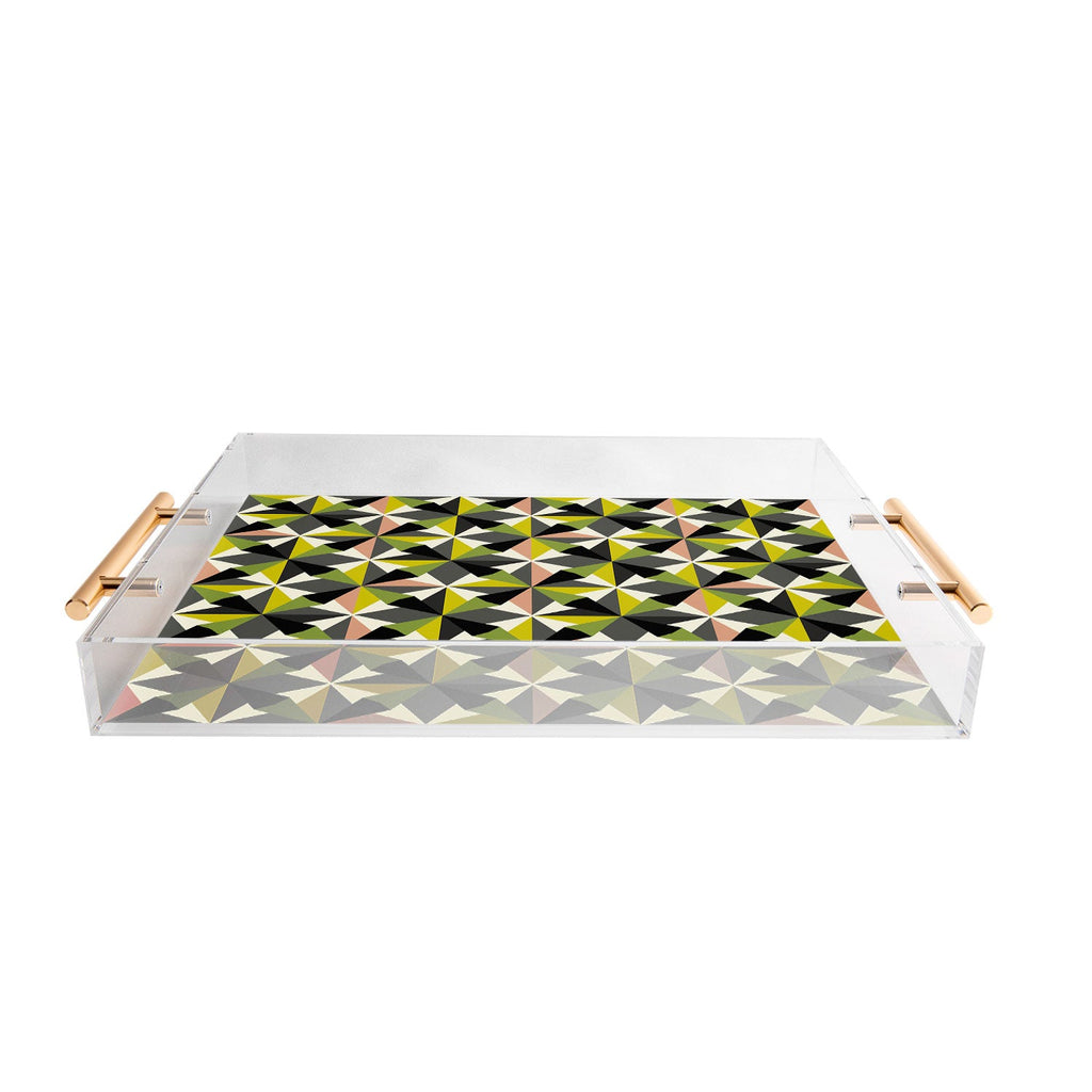 Mirimo Bosa Green Acrylic Tray