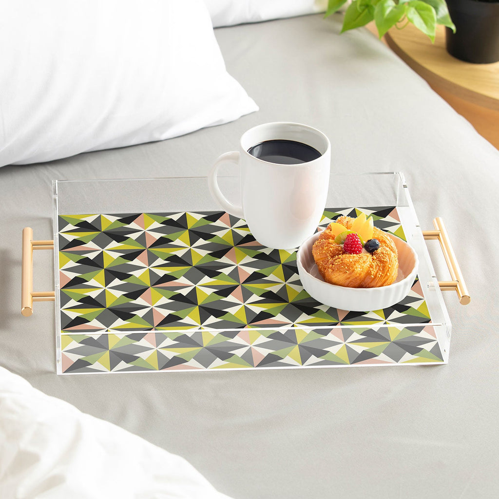 Mirimo Bosa Green Acrylic Tray