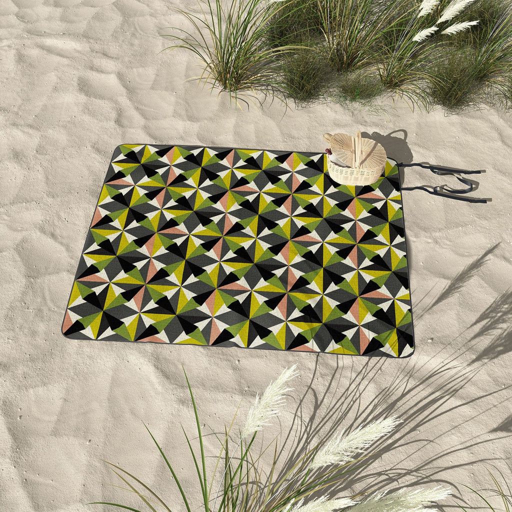 Mirimo Bosa Green Picnic Blanket