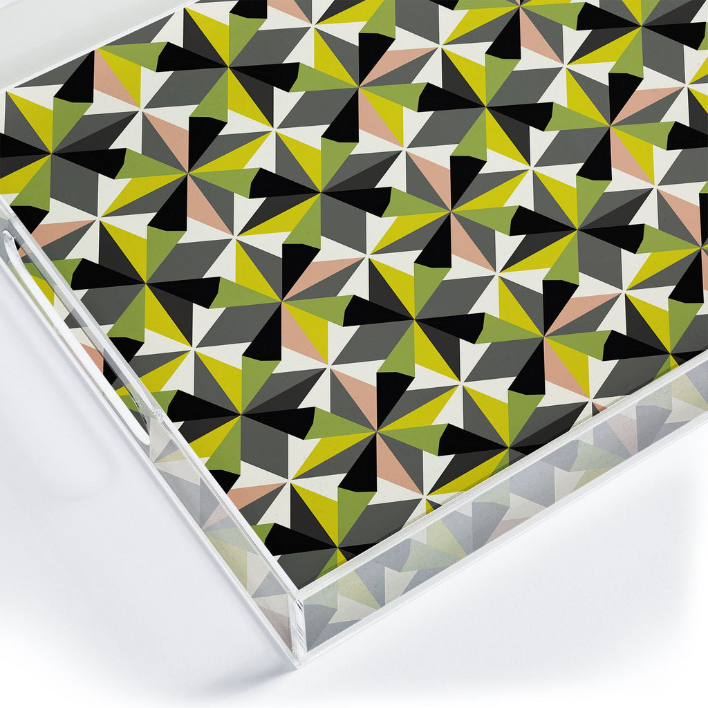 Mirimo Bosa Green Acrylic Tray