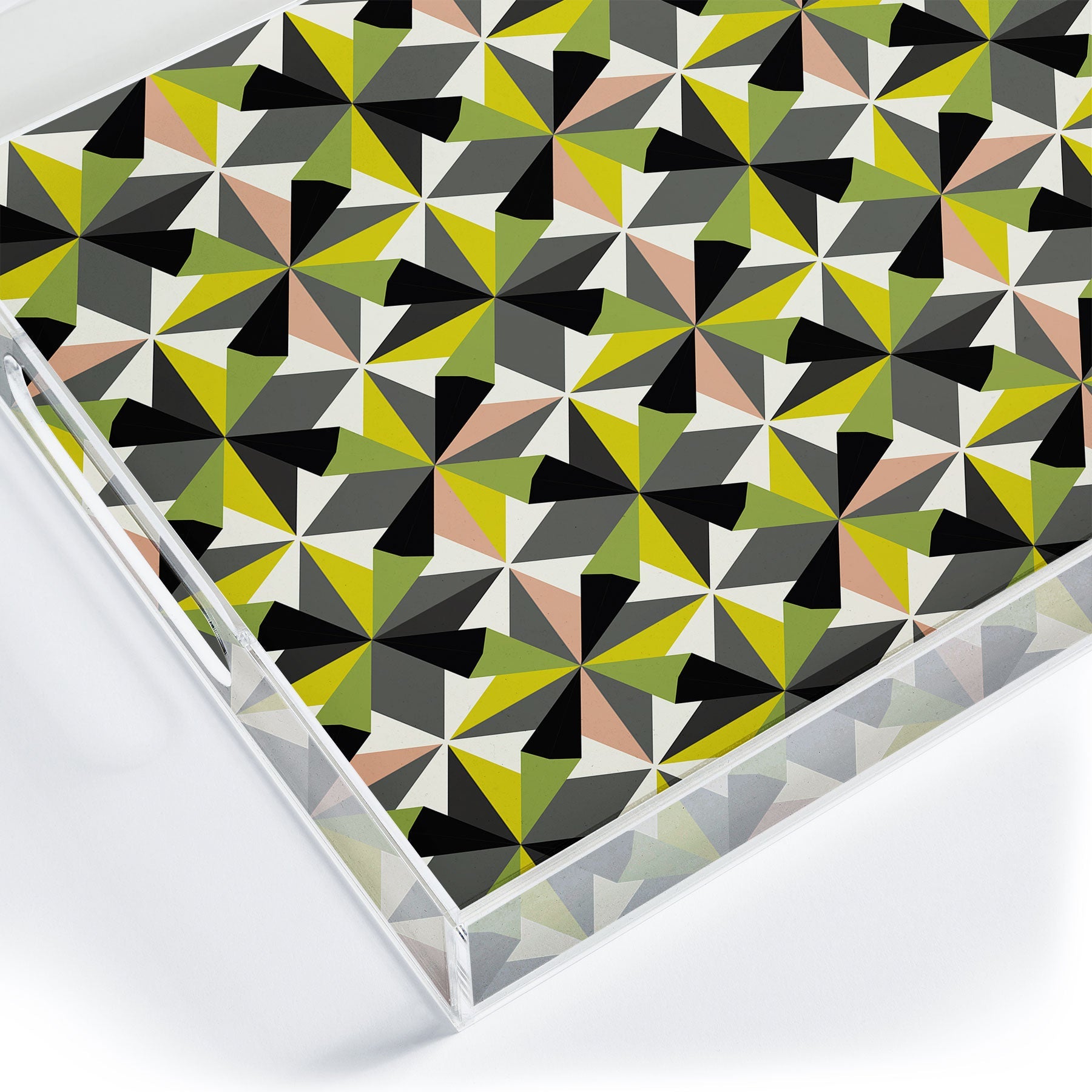 Mirimo Bosa Green Acrylic Tray
