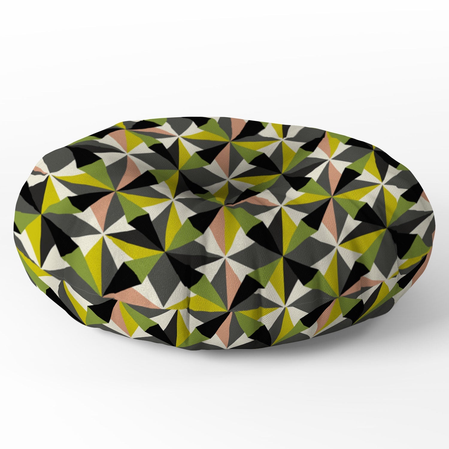 Mirimo Bosa Green Floor Pillow Round
