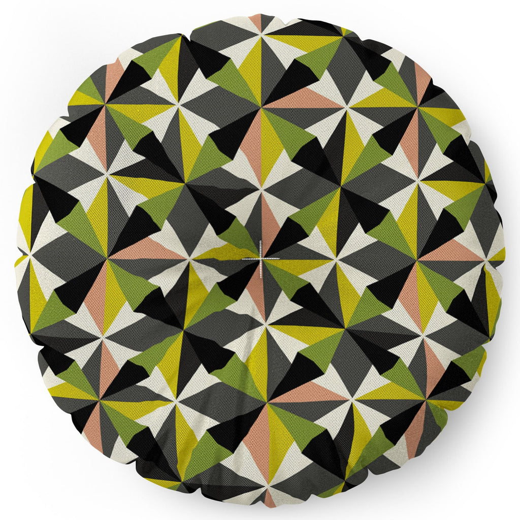 Mirimo Bosa Green Floor Pillow Round