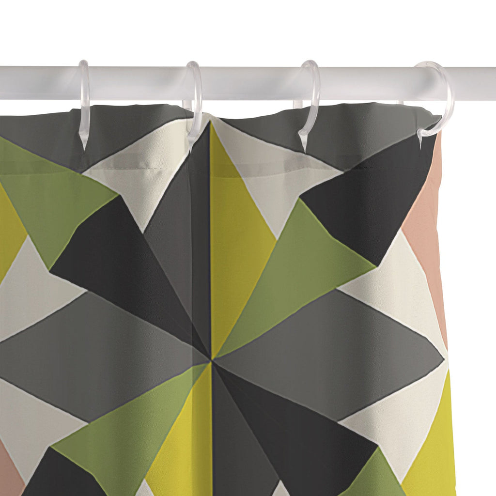 Mirimo Bosa Green Shower Curtain