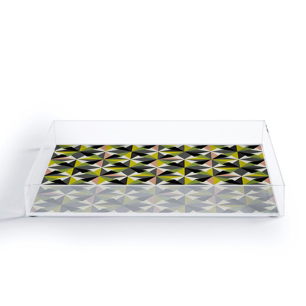 Mirimo Bosa Green Acrylic Tray