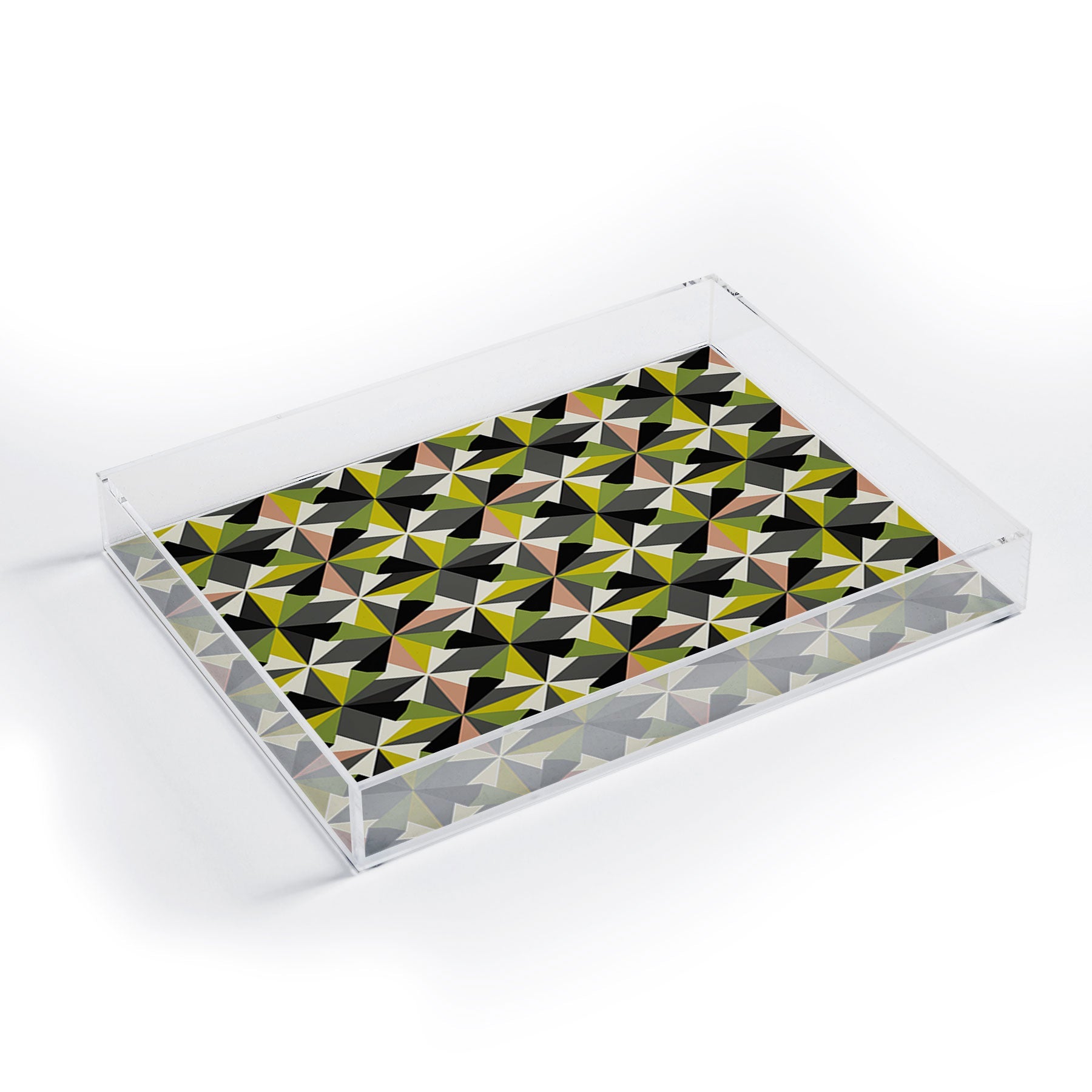 Mirimo Bosa Green Acrylic Tray