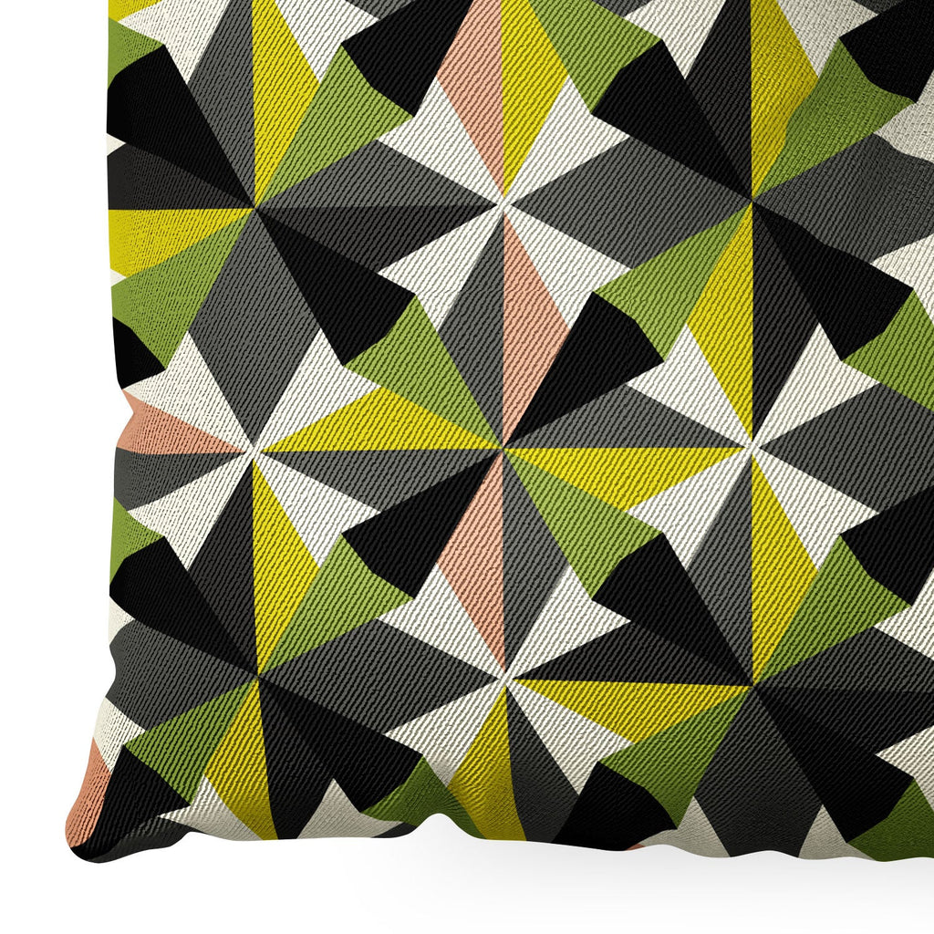 Mirimo Bosa Green Floor Pillow Square