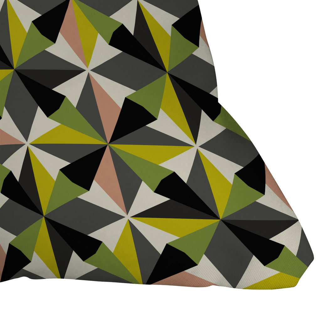 Mirimo Bosa Green Outdoor Throw Pillow