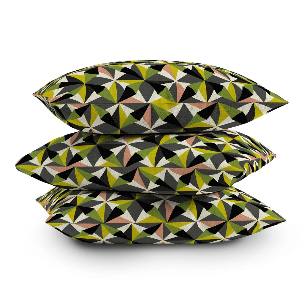 Mirimo Bosa Green Outdoor Throw Pillow