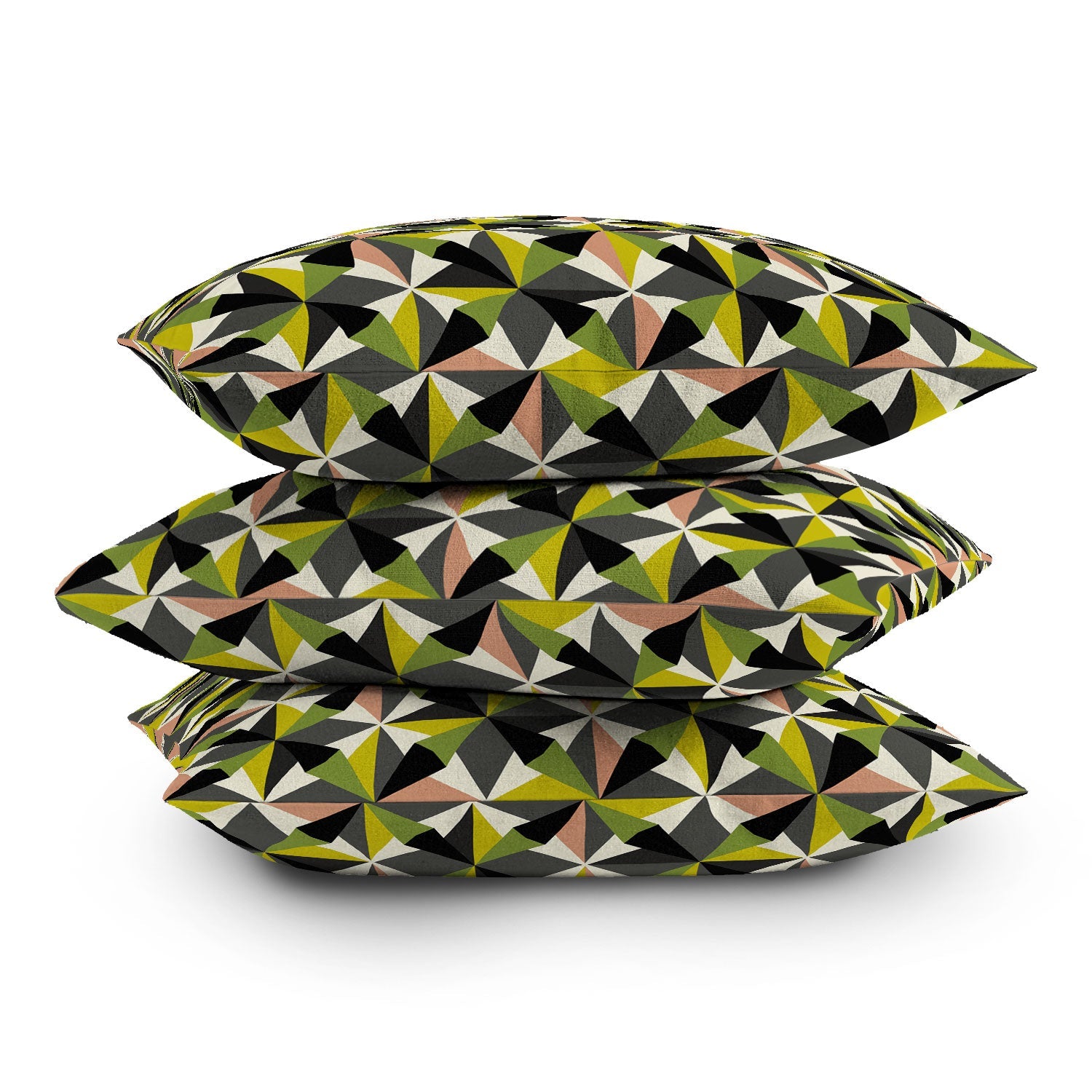 Mirimo Bosa Green Throw Pillow