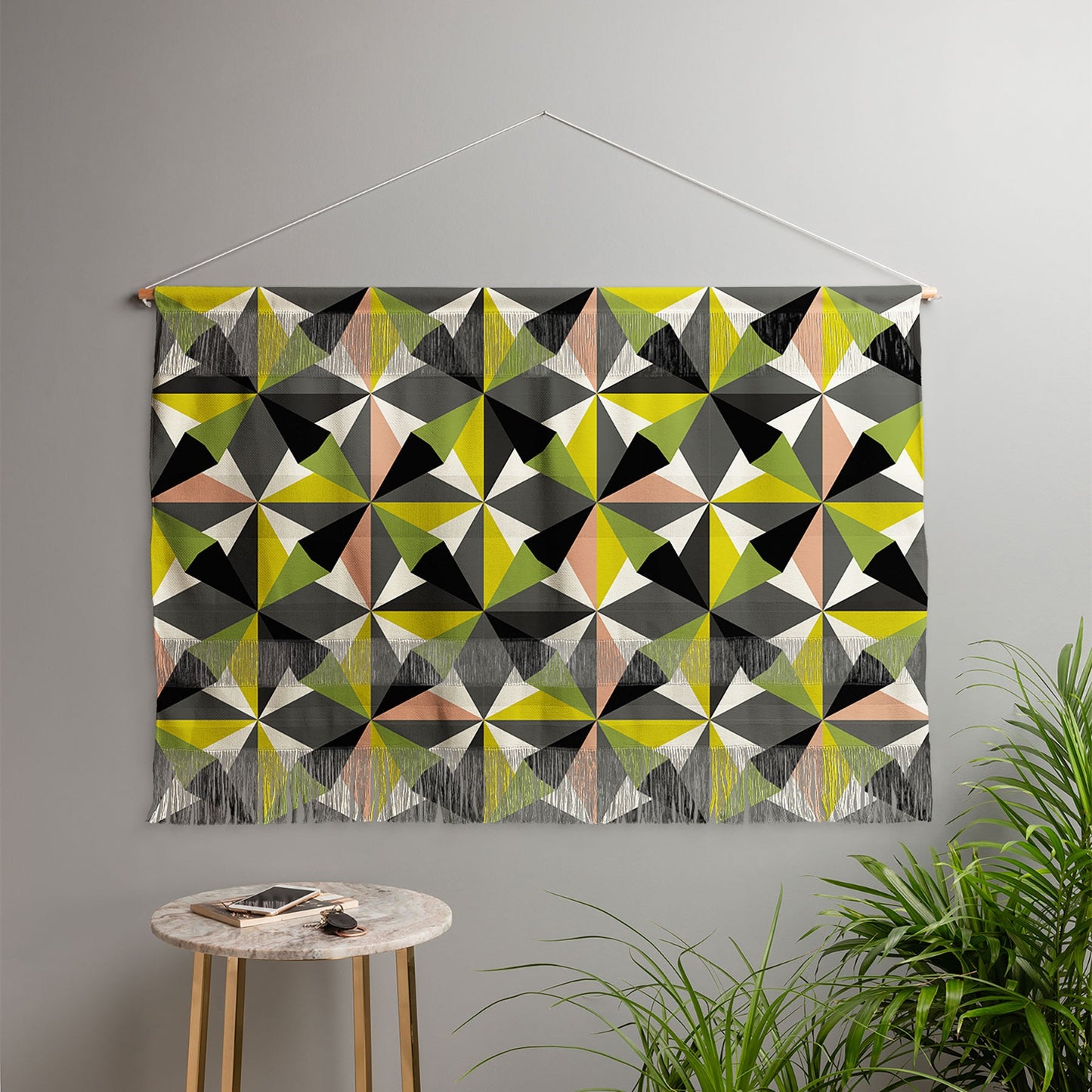 Mirimo Bosa Green Wall Hanging Landscape