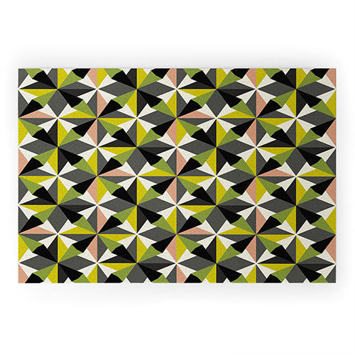 Mirimo Bosa Green Welcome Mat