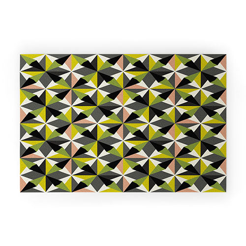 Mirimo Bosa Green Welcome Mat