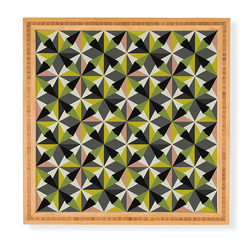 Mirimo Bosa Green Framed Wall Art