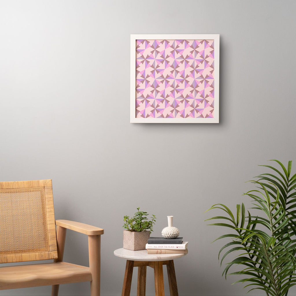 Mirimo Bosa Rosado Framed Wall Art