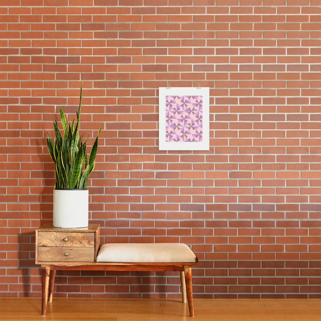 Mirimo Bosa Rosado Art Print
