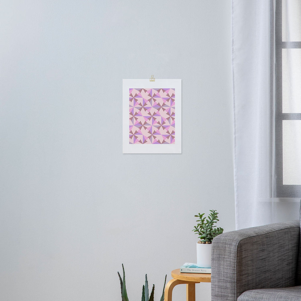 Mirimo Bosa Rosado Art Print