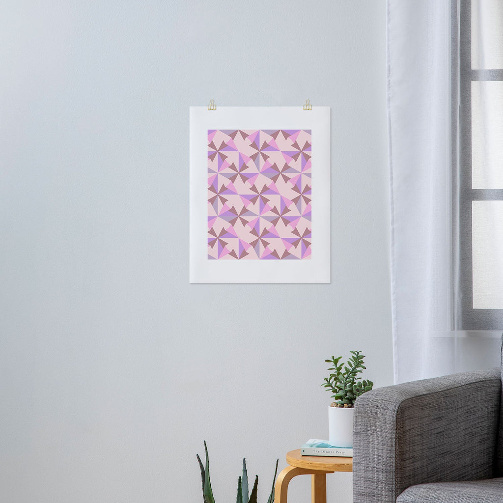 Mirimo Bosa Rosado Art Print