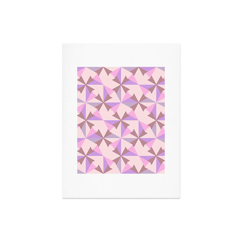 Mirimo Bosa Rosado Art Print