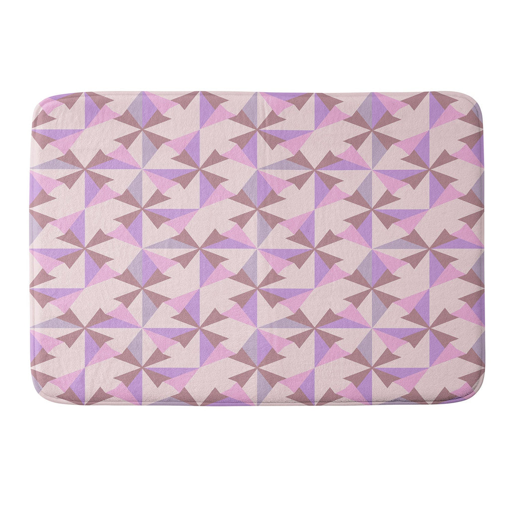Mirimo Bosa Rosado Memory Foam Bath Mat