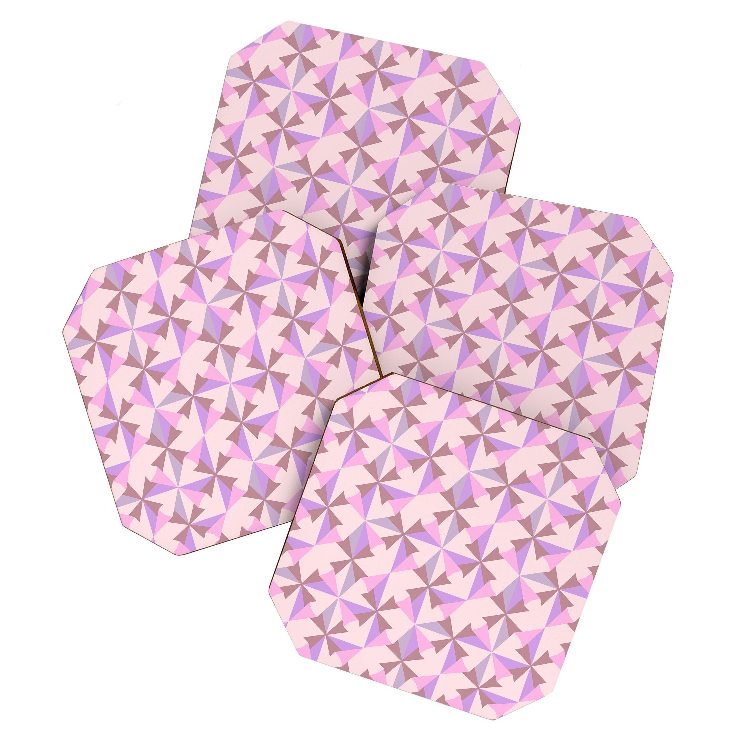 Mirimo Bosa Rosado Coaster Set