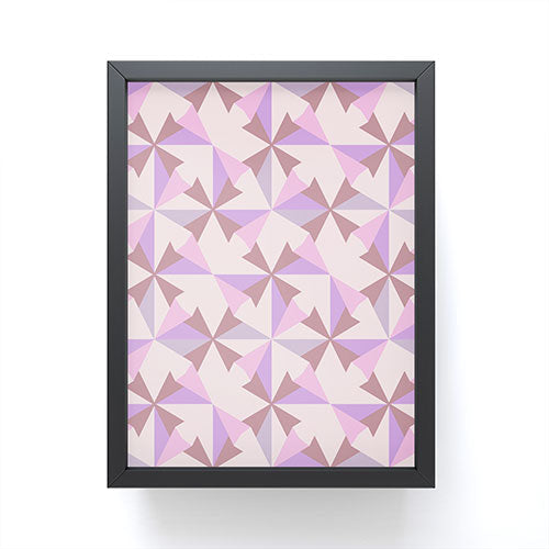 Mirimo Bosa Rosado Framed Mini Art Print