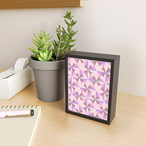 Mirimo Bosa Rosado Framed Mini Art Print