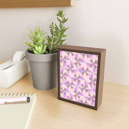 Mirimo Bosa Rosado Framed Mini Art Print