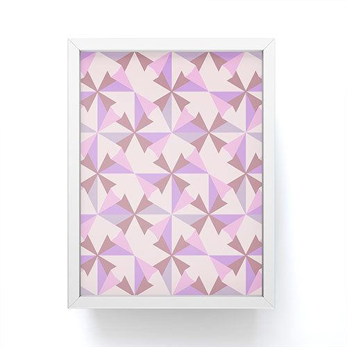 Mirimo Bosa Rosado Framed Mini Art Print