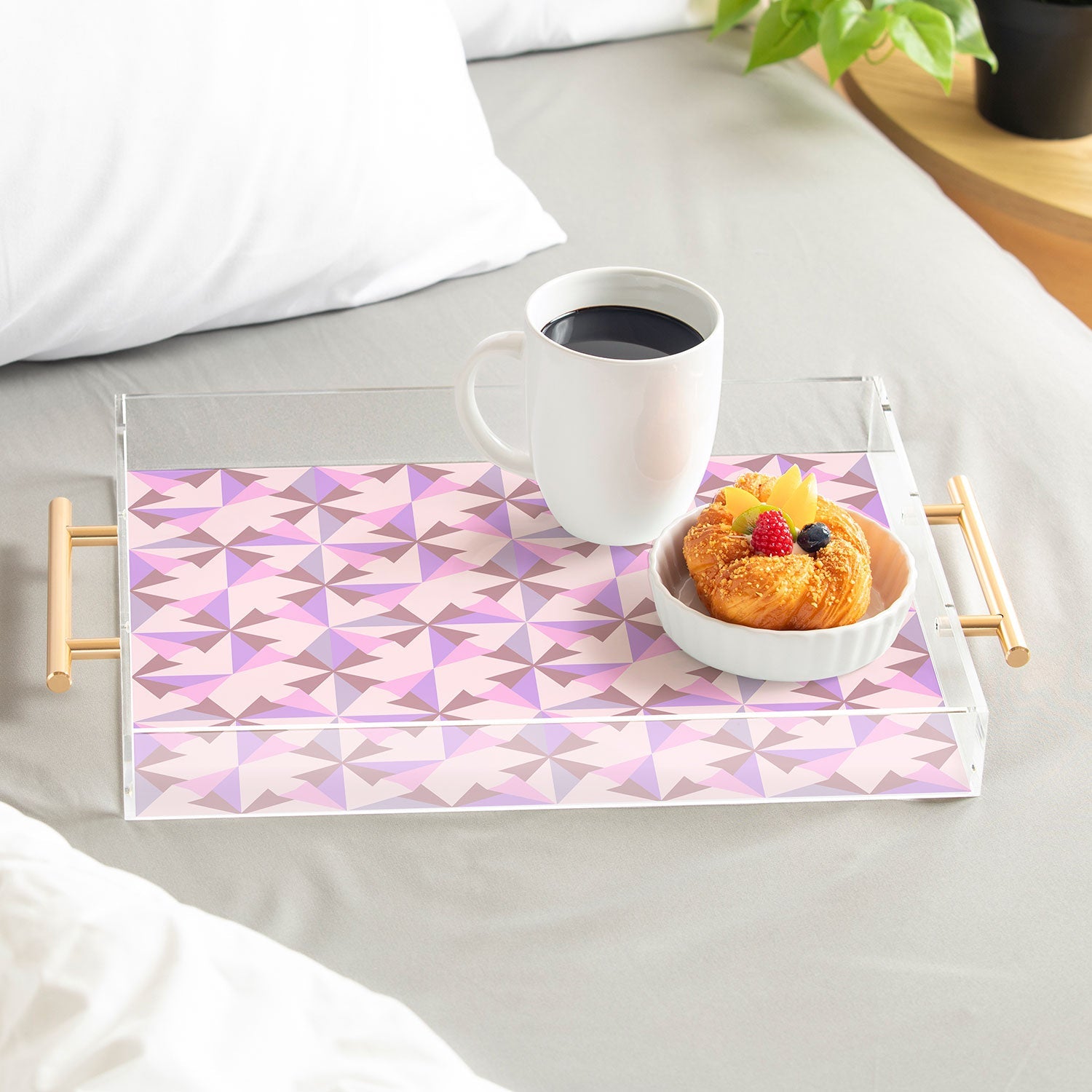 Mirimo Bosa Rosado Acrylic Tray