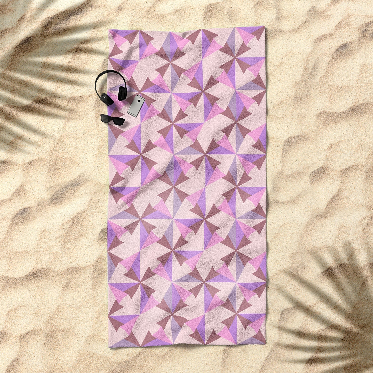 Mirimo Bosa Rosado Beach Towel