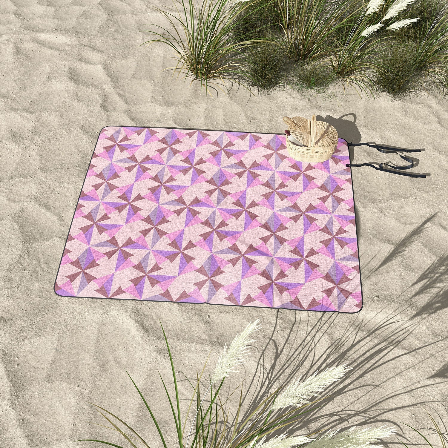 Mirimo Bosa Rosado Picnic Blanket