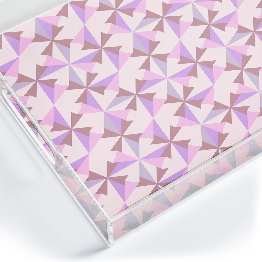 Mirimo Bosa Rosado Acrylic Tray