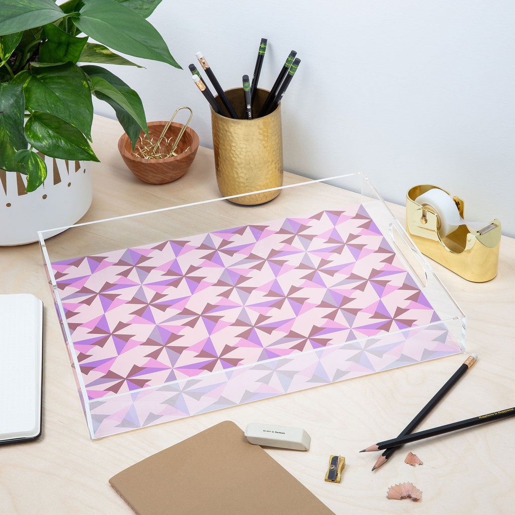 Mirimo Bosa Rosado Acrylic Tray