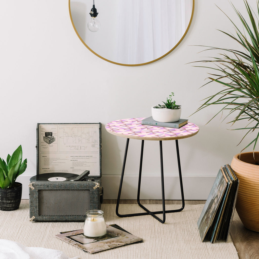Mirimo Bosa Rosado Round Side Table