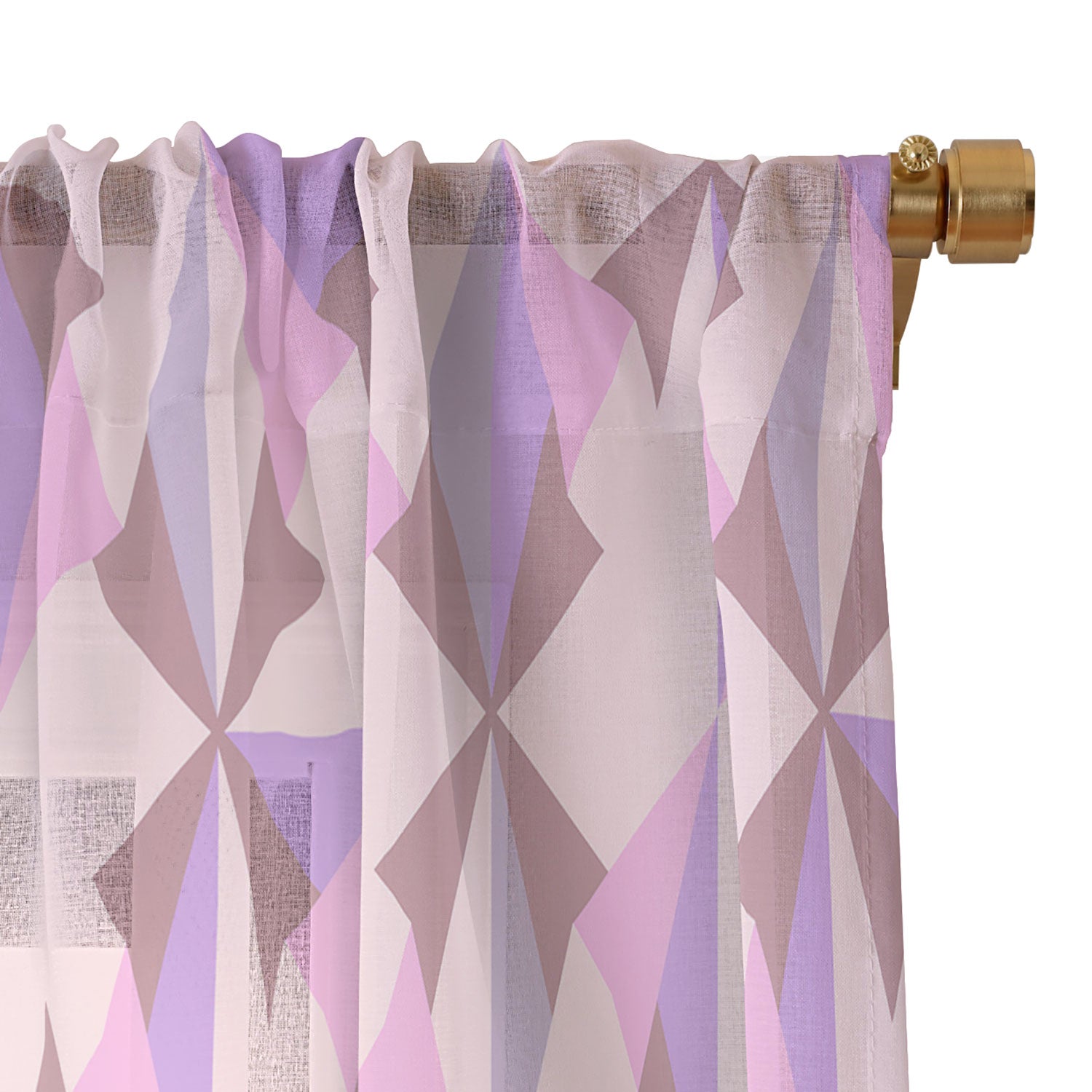 Mirimo Bosa Rosado Sheer Window Curtain