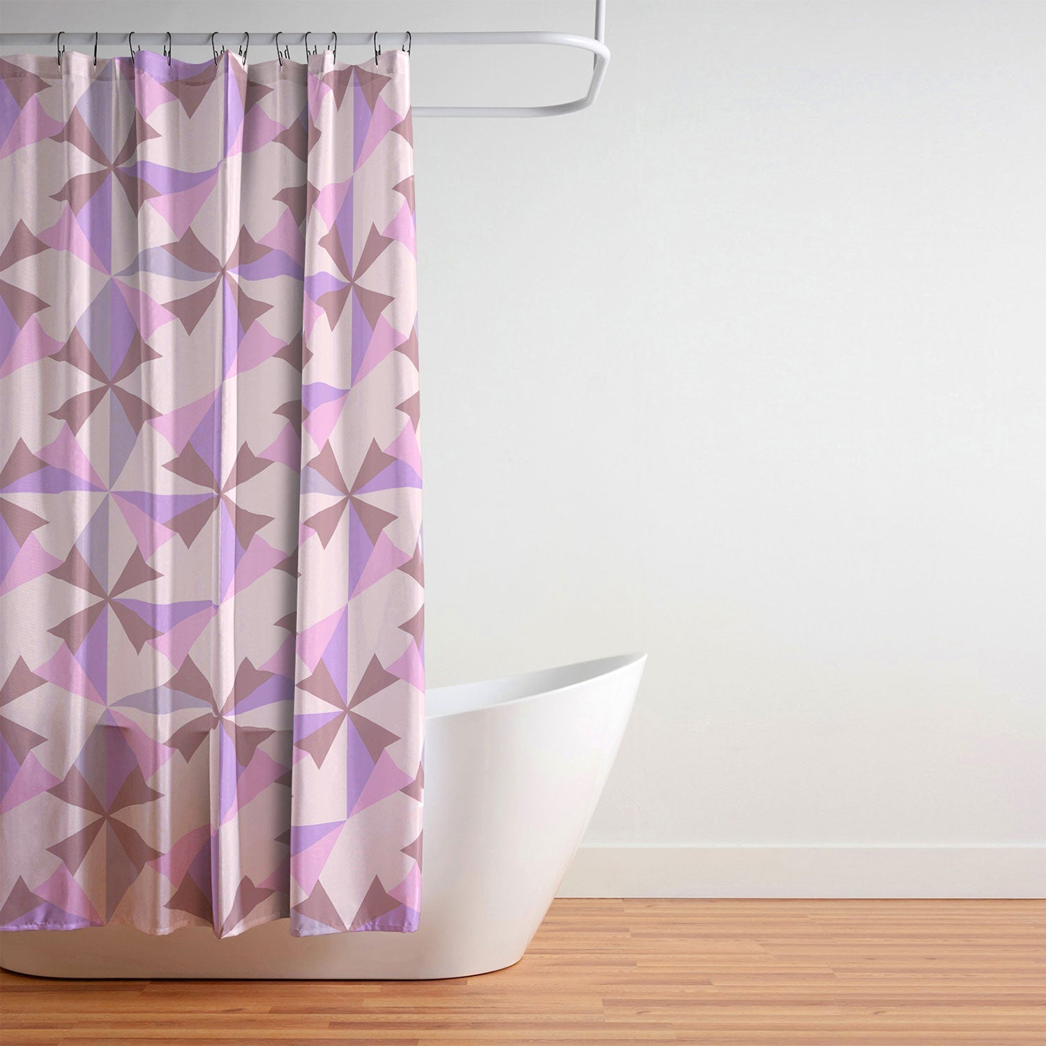 Mirimo Bosa Rosado Shower Curtain