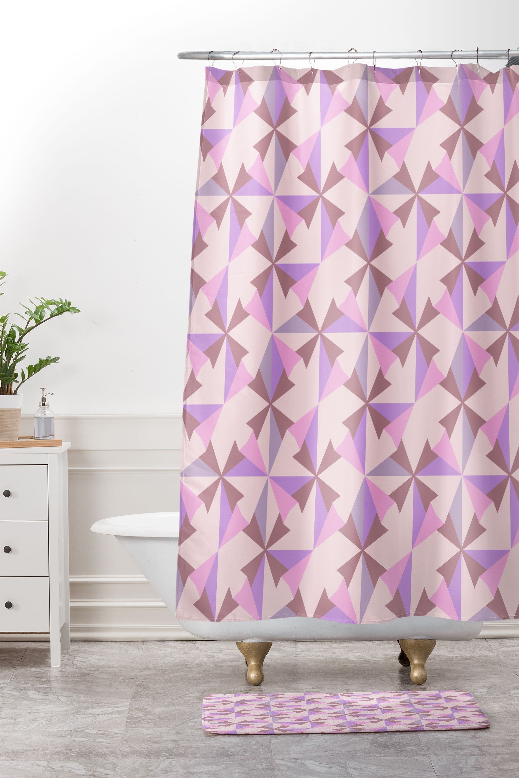 Mirimo Bosa Rosado Memory Foam Bath Mat