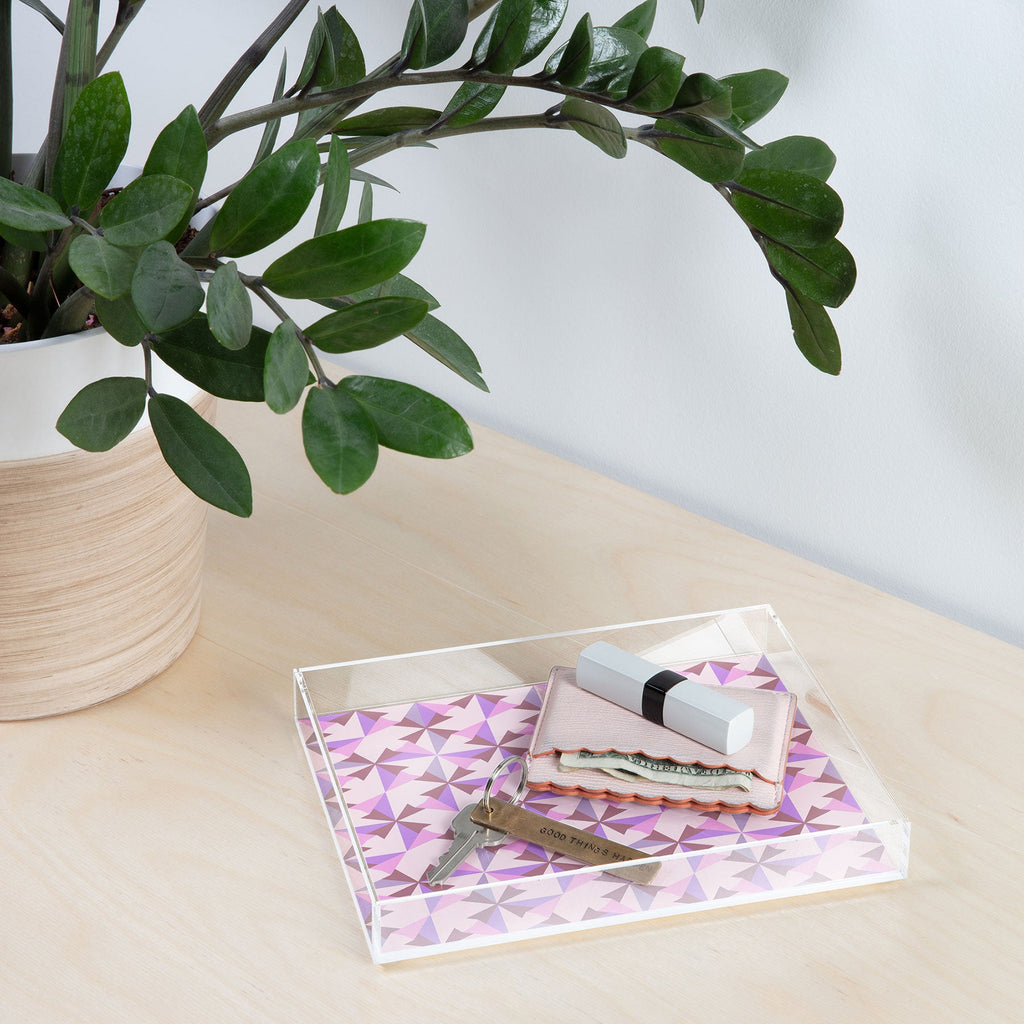 Mirimo Bosa Rosado Acrylic Tray