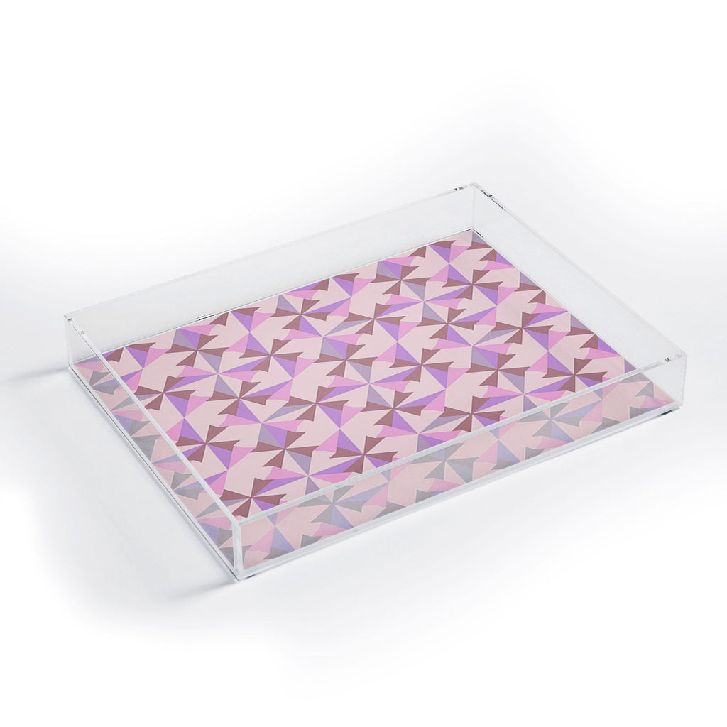 Mirimo Bosa Rosado Acrylic Tray
