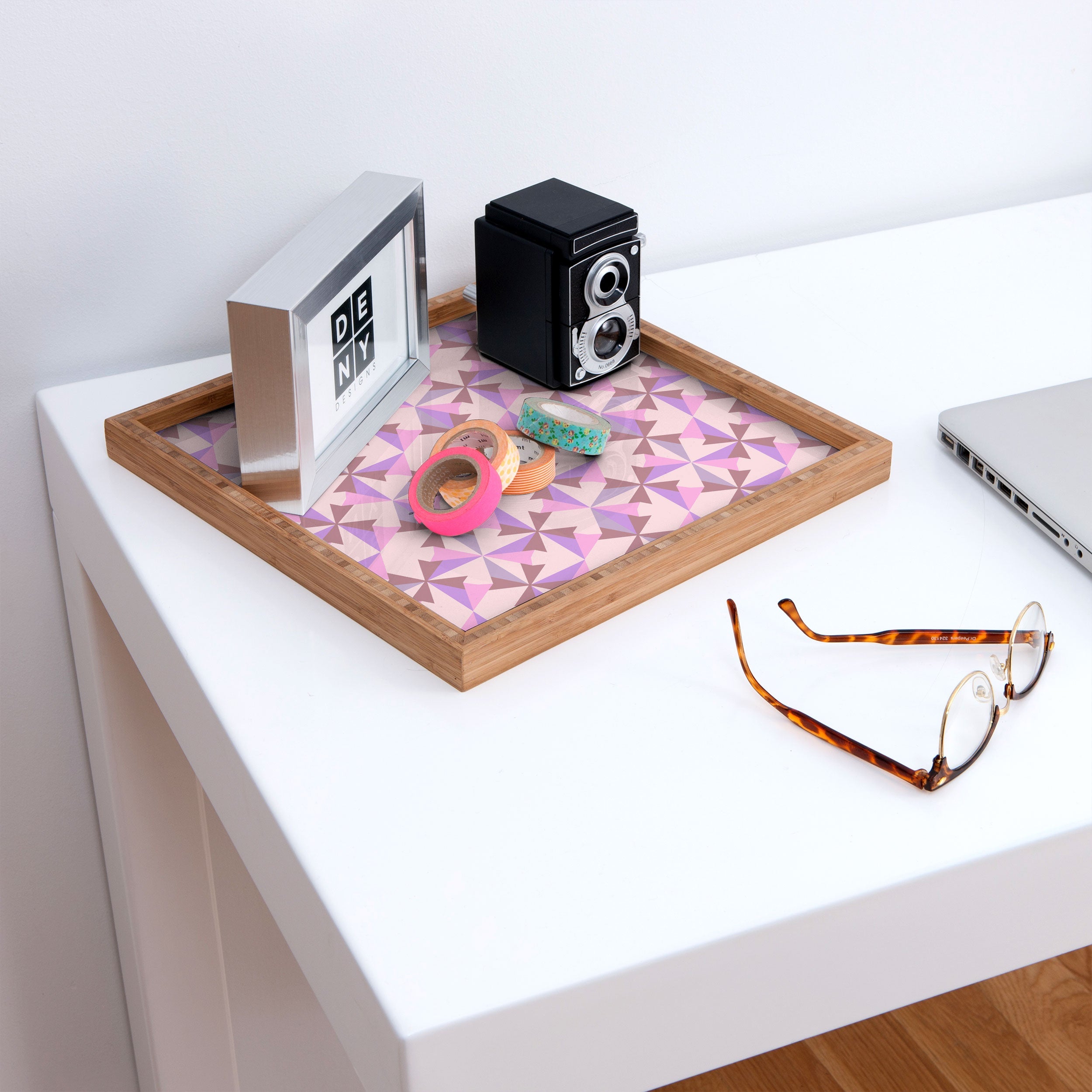 Mirimo Bosa Rosado Square Tray