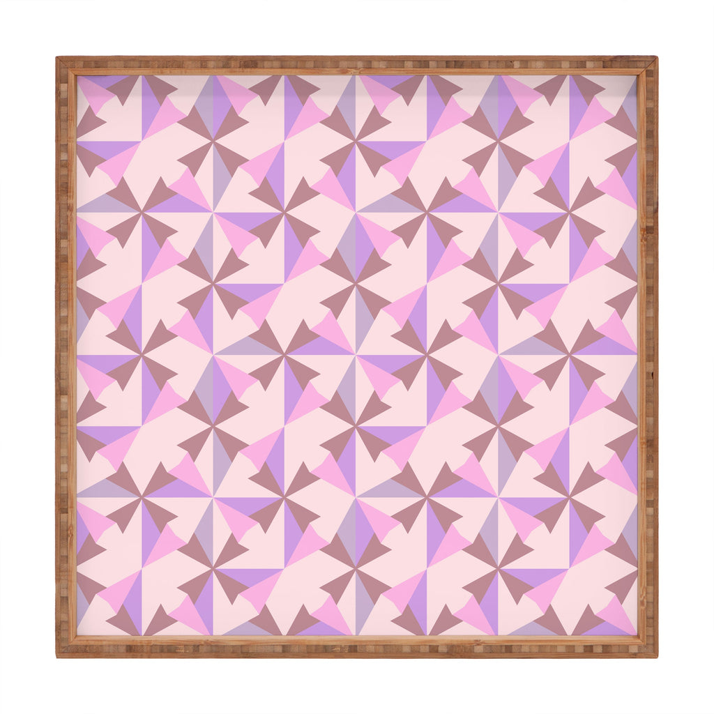 Mirimo Bosa Rosado Square Tray