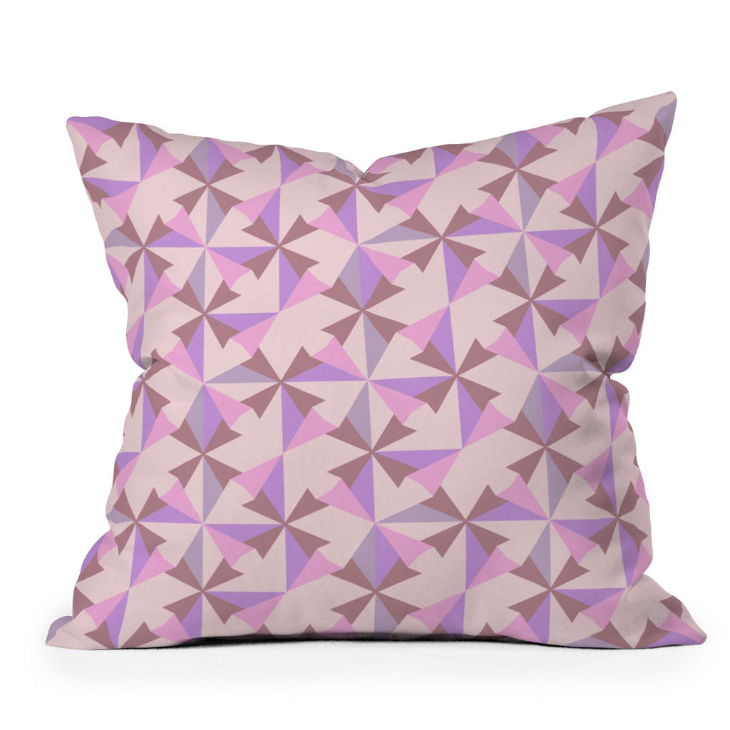Mirimo Bosa Rosado Outdoor Throw Pillow