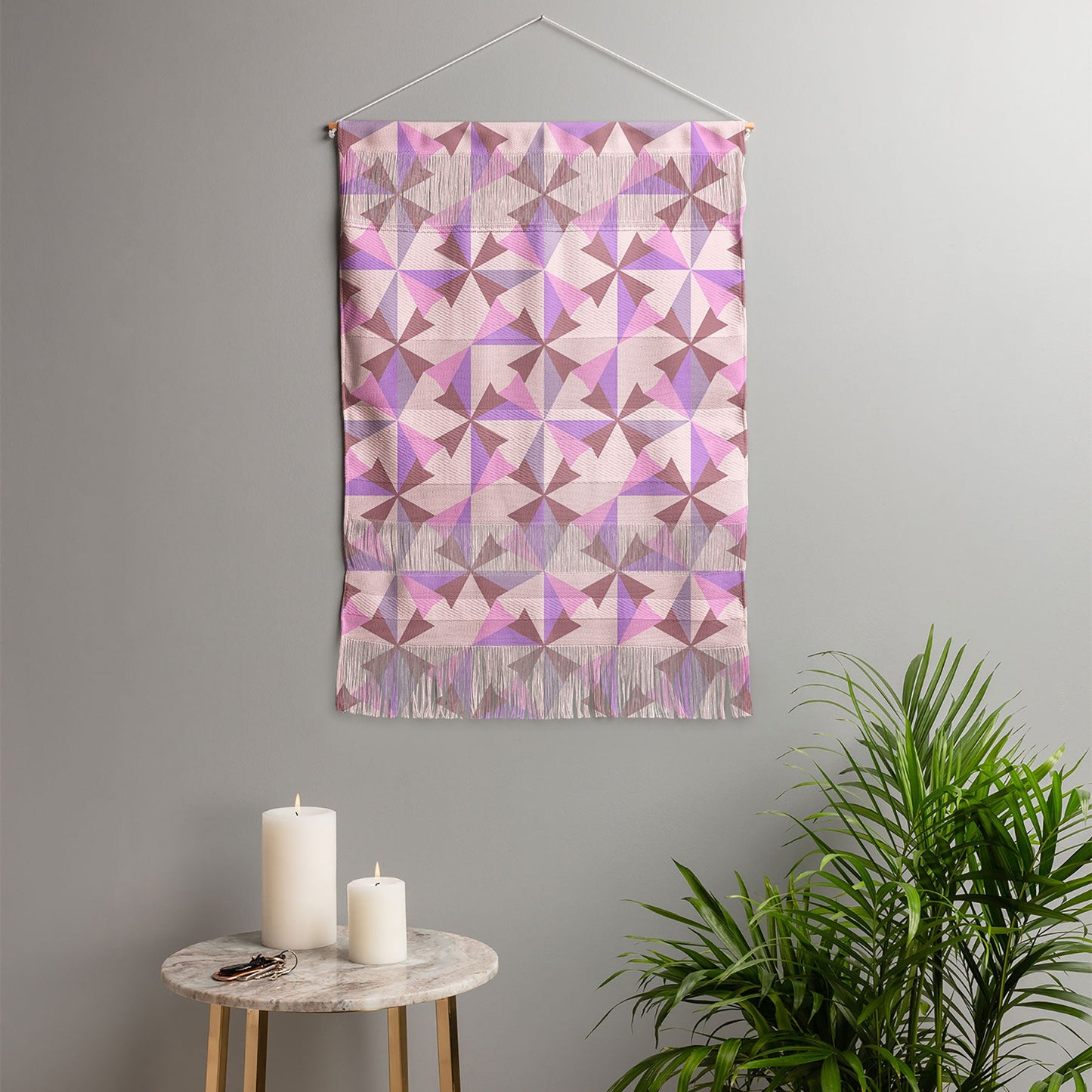 Mirimo Bosa Rosado Wall Hanging Portrait