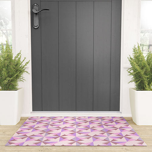 Mirimo Bosa Rosado Welcome Mat