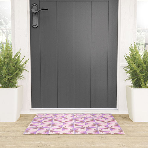 Mirimo Bosa Rosado Welcome Mat