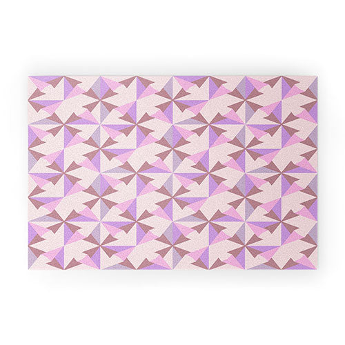 Mirimo Bosa Rosado Welcome Mat